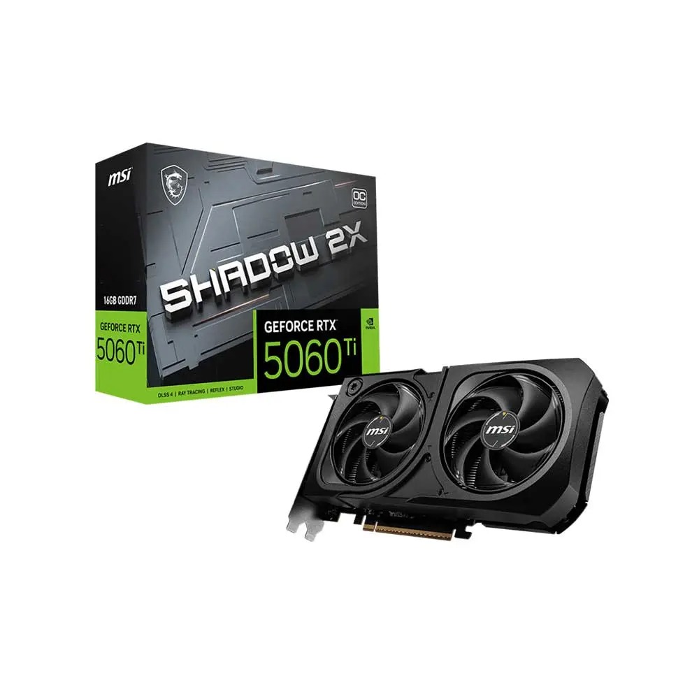 MSI-GeForce-RTX-5060-Ti-16G-Shadow-2X-OC-Plus-Graphic-Card-1.jpeg MSI GeForce RTX 5060 Ti 16G Shadow 2X OC Plus Graphic Card - Image 1