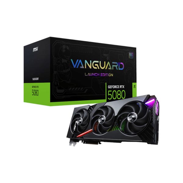 MSI-Rtx-5080-Vanguard-SOC-Launch-Edition-16Gb-GDDR7-Graphics-Card-1.jpg MSI Rtx 5080 Vanguard SOC Launch Edition 16Gb GDDR7 Graphics Card - Image 1