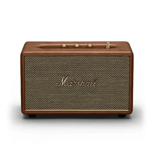 Marshall Acton III 60W Wired Connectivity Stereo Home Speakers with Bluetooth 5.2 & RCA or 3.5mm Input (Brown)