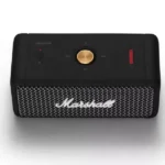 Marshall Emberton 20 Watt Wireless Bluetooth Portable Speaker, (Black and Brass) - Image 2