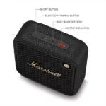 Marshall Willen II Portable Bluetooth Speaker (Black & Brass) - Image 2