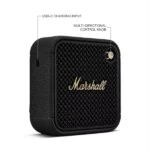 Marshall Willen II Portable Bluetooth Speaker (Black & Brass) - Image 3