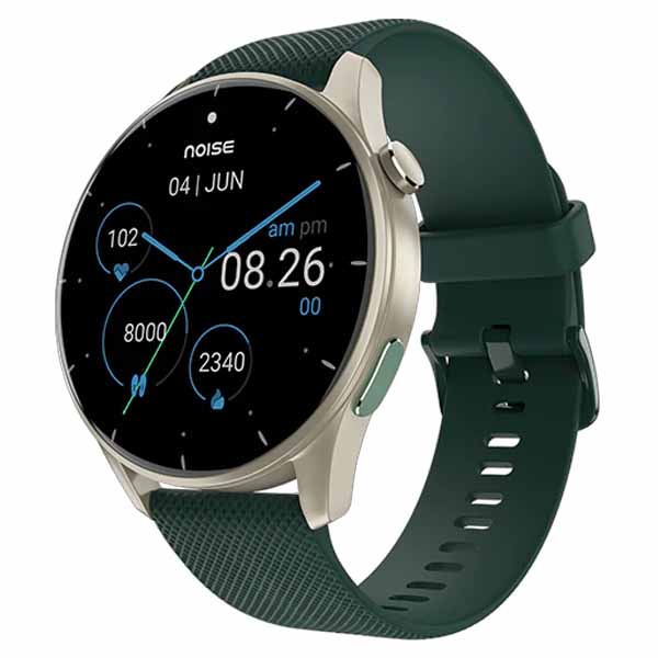Noise-Fit-Crew-1.38-Display-Metallic-Finish-Smartwatch-Forest-Green-1.jpg Noise Fit Crew 1.38" Display Metallic Finish Smartwatch (Forest Green) - Image 1