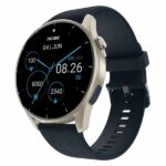 Noise Fit Crew 1.38" Display Metallic Finish Smartwatch (Midnight Blue)