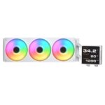 Cougar Poseidon Vistek Pro ARGB 360mm Liquid Cooler - White