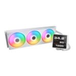 Cougar Poseidon Vistek Pro ARGB 360mm Liquid Cooler - White - Image 2