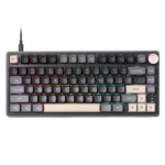RK ROYAL KLUDGE R75 Phantom Mechanical Keyboard Blue Switch