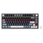 RK ROYAL KLUDGE M75 Phantom Mechanical Keyboard K Silver Switch