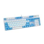 Rapoo V500 PRO Mechanical Gaming Keyboard (White Cerulean) - Image 3