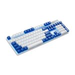 Rapoo V500PRO Mechanical Gaming Keyboard (White and Blue) - Image 3