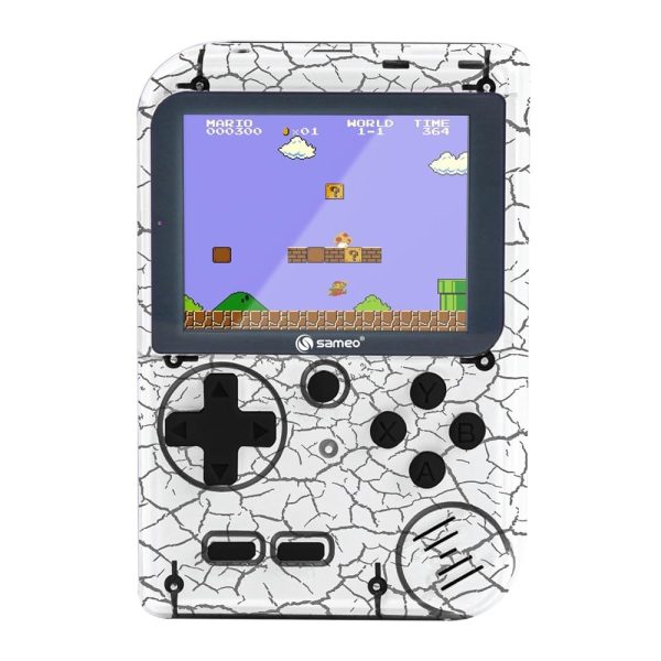 Sameo-DreamBoy-Handheld-Video-Game-Console-e1723449219764.jpg Sameo DreamBoy Handheld Video Game Console (Marble White) - Image 1