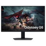 Samsung 27 inch Odyssey QD-OLED G5 QHD 180Hz Gaming Monitor (LS27FG502SWXXL)