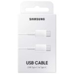 Samsung Original Type C to Type C 3.28 Feet Cable (White) - Image 3