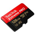 SanDisk Extreme Pro 128GB microSDXC UHS-I Memory Card With Adapter - Image 2