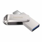 SanDisk Ultra Dual Drive Luxe 128GB USB Type C Flash Drive (Silver) - Image 3