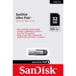 SanDisk Ultra Flair 32GB USB 3.0 Pen Drive (Silver) - Image 3
