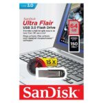 SanDisk Ultra Flair 64GB USB 3.0 Pen Drive (Silver) - Image 4
