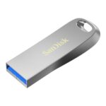 SanDisk Ultra Luxe USB 3.2 128GB Flash Drive Upto 400MB/s (All Metal, Metallic Silver) - Image 2