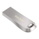 SanDisk Ultra Luxe USB 3.2 128GB Flash Drive Upto 400MB/s (All Metal, Metallic Silver) - Image 3