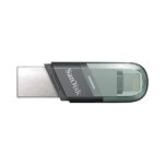 SanDisk iXpand 128GB Flash Drive Flip ( USB 3.1 + Lightning ) - (Sea Green)