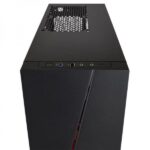 Corsair Spec-05 RED LED Mid-Tower Gaming Case (Black) - Image 4