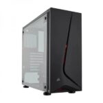 Corsair Spec-05 RED LED Mid-Tower Gaming Case (Black) - Image 2