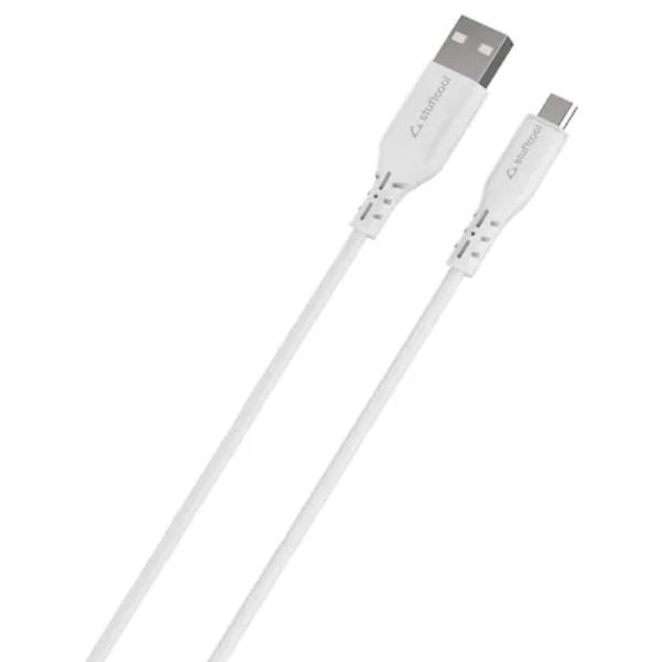 Stuffcool-Celer-M-2.4-Amp-1-Metre-Micro-USB-Cable-White-1.jpg Stuffcool Celer M 2.4 Amp 1 Metre Micro USB Cable, White - Image 1