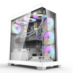 TAG Gamerz Luminor RGB ATX Mid-Tower Cabinet (White)