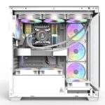 TAG Gamerz Luminor RGB ATX Mid-Tower Cabinet (White) - Image 2