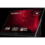 ViewSonic TD1655 16" FHD IPS Portable Touch Monitor Metallic Silver - Image 8