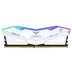 TEAMGROUP Delta RGB DDR5 16GB (16gbx1) 6000MHz CL38 RAM (White)