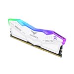 Teamgroup T-Force Delta RGB 32GB (1x32GB) DDR5 6000MHz CL38 Ram (White) - Image 2