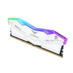 Teamgroup T-Force Delta RGB 16GB (1x16GB) DDR5 6000MHz CL38 Desktop Ram (White) - Image 2