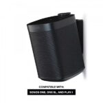 Flexson Wall Mount for Sonos One, One SL and Play:1 (Black) - Image 2