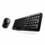 Rapoo X1800S Wireless Optical Keyboard & Mouse Combo - Black - Image 3