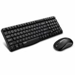 Rapoo X1800S Wireless Optical Keyboard & Mouse Combo - Black - Image 4