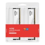 Adata XPG Lancer Blade 64Gb (32GB x2) DDR5 6000MHz CL30 RAM (White) - Image 2