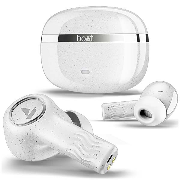 boAt-Nirvana-Iris-1.jpg boAt Nirvana Iris Truly Wireless in Ear Ear Buds w/Up to 32 dB Active Noise Cancellation (Quartz White) - Image 1