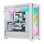 Corsair ICUE 5000X RGB QL Edition Cabinet (White) - Image 2