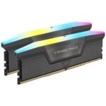 Corsair Vengeance RGB Grey 96GB (48GBx2) 6000MHz CL30 DDR5 RAM - Image 3