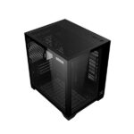 Xigmatek Aqua M ARGB (M-ATX) Mini Tower Cabinet (Black) - Image 5