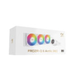 Xigmatek Frozr-O II 360 Arctic ARGB 360mm CPU Liquid Cooler With LCD Display (White) - Image 2