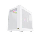 Xigmatek Aqua Ultra Arctic ARGB (E-ATX) Mid Tower Cabinet (White) - Image 3