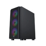Xigmatek NYX Air ARGB (M-ATX) Mini Tower Cabinet (Black) - Image 7