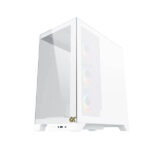 Xigmatek Endorphin Ultra Arctic ARGB (E-ATX) Mid Tower Cabinet (White) - Image 8