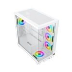 Xigmatek Endorphin Ultra Arctic ARGB (E-ATX) Mid Tower Cabinet (White) - Image 3
