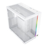 Xigmatek Aqua Ultra Air Arctic ARGB (E-ATX) Mid Tower Cabinet (White) - Image 2