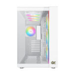 Xigmatek Aqua Ultra Air Arctic ARGB (E-ATX) Mid Tower Cabinet (White) - Image 10