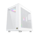Xigmatek Aqua Ultra Air Arctic ARGB (E-ATX) Mid Tower Cabinet (White) - Image 5