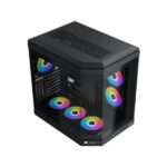 Xigmatek Cubi (E-ATX) Mid Tower Cabinet (Black) - Image 2